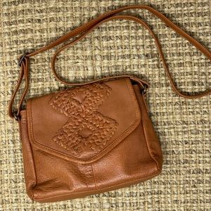 Day & Mood Grace Crossbody Leather Boho